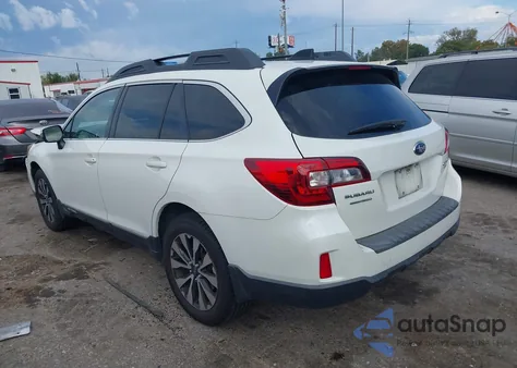 2016 Subaru Outback 2.5I Limited z USA, uszkodzony, nr VIN 4S4BSBNC0G3337354
